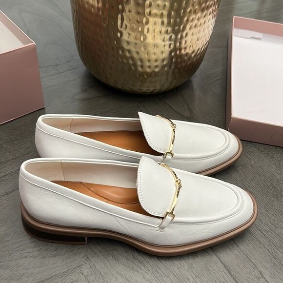 Sarto Franco Sarto Womens Eda Leather Slip On Loafers - Picture 5 of 8